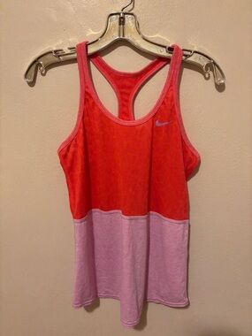 Nike Red and Pink Racerback Training Tank